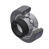 C206 csapágyház 30X85X15.9mm