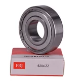 6204 2Z egysoros mélyhornyú golyóscsapágy 20x47x14 mm