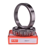 30317 A Kúpgörgős csapágy 85x180x41 mm