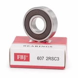 607 2RSC3 FBJ egysoros mélyhornyú golyóscsapágy 7x19x6 mm