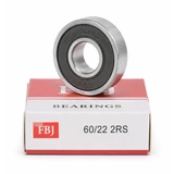 60/22 2RS FBJ egysoros mélyhornyú golyóscsapágy 22x44x12 mm