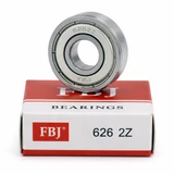 626 2Z egysoros mélyhornyú golyóscsapágy 6x19x6 mm