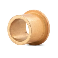 Kép 1/4 - B-14-20-18/25-3 peremes szinterbronz csapágy 14x20x18 mm