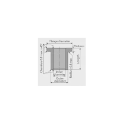 Kép 4/4 - AF-8-12-8 hengeres szinteracél csapágy 8x12x8 mm