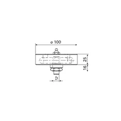 Kép 2/2 - 4-es adapter 1/4" SIMALUBE tégelyhez