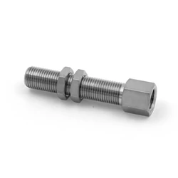 Kép 1/2 - Menetes csatlakozó furattal 60mm, 2 anyával, SIMALUBE tégelyhez
