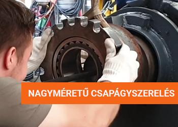 Hordógörgős csapágyak szakszerű szerelése!