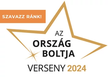 ORSZÁG BOLTJA 2024 VERSENY - SZAVAZZ RÁNK!