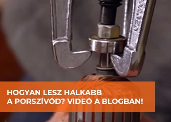 HOGYAN LESZ HALKABB A PORSZÍVÓD? VIDEÓ A BLOGBAN!