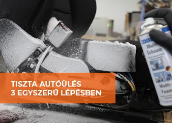 TISZTA AUTÓÜLÉS - GYORSAN, EGYSZERŰEN ÉS KÖRNYEZETBARÁT MÓDON