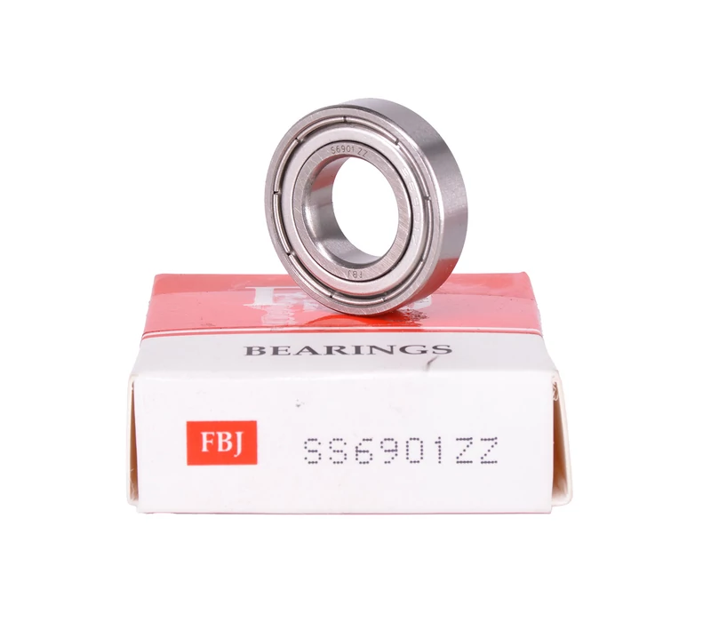 61901 2Z SS rozsdamentes mélyhornyú golyóscsapágy 12X24X6mm