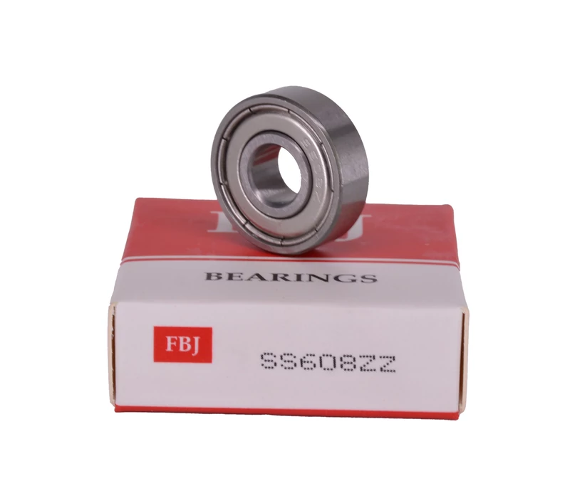 608 2Z SS FBJ rozsdamentes mélyhornyú golyóscsapágy 8x22x7 mm