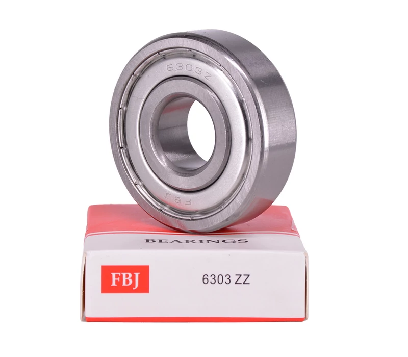 6303 2Z egysoros mélyhornyú golyóscsapágy 17x47x14 mm