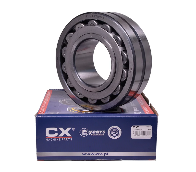 22316 CW33 Hordógörgős csapágy 80X170X58 mm