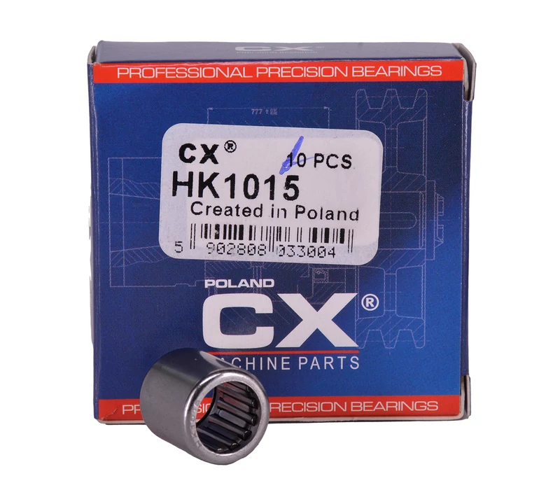 HK1015 Tűgörgős csapágy 10X14X15 mm