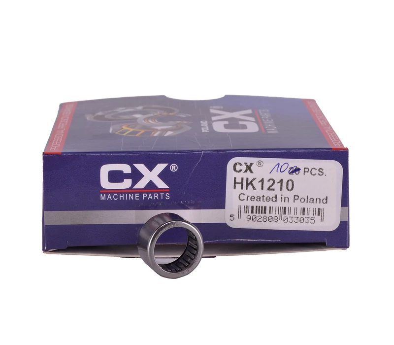 HK1210 Tűgörgős csapágy 12X16X10 mm
