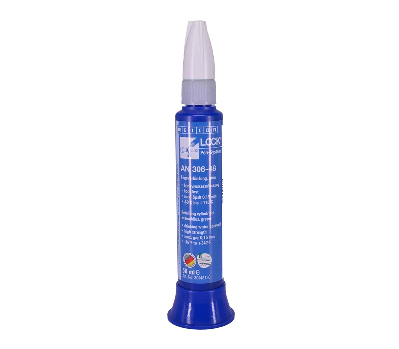 WEICONLOCK rögzítő - Hengeres alkatrészek rögzítése (50 ml) (AN 306-48)