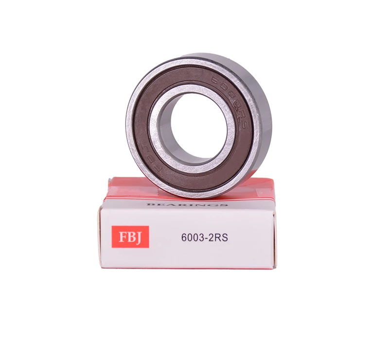 6003 2RS FBJ egysoros mélyhornyú golyóscsapágy 17x35x10 mm