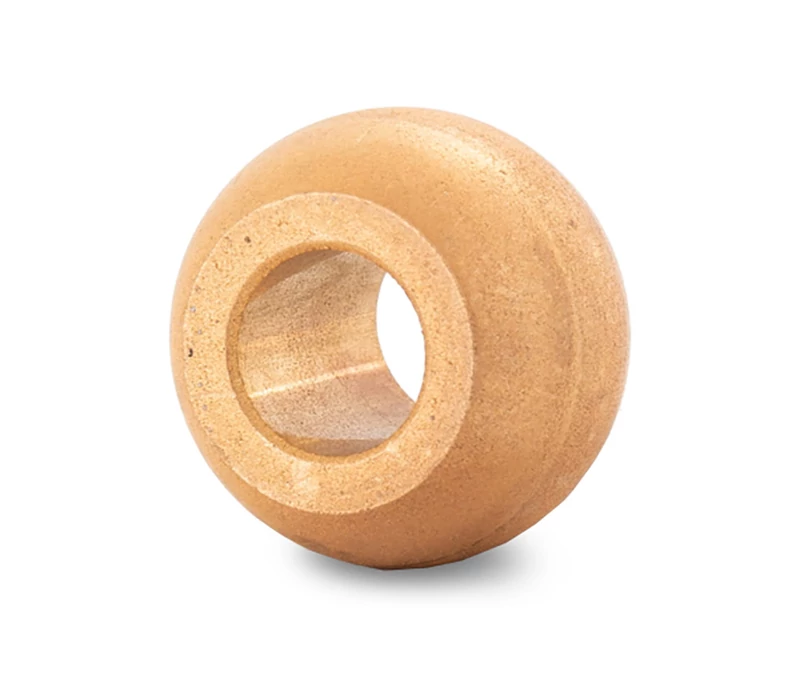 C-4-10-8 Gömbölyű szinterbronz csapágy 04x10x8 mm