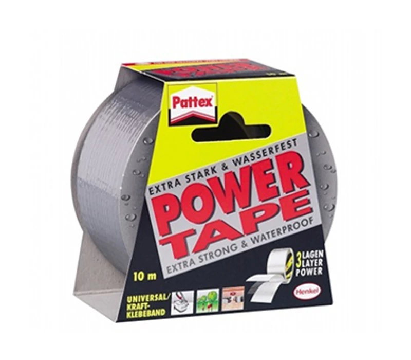 LOCTITE PATTEX POWER TAPE 10 m/ezüst/