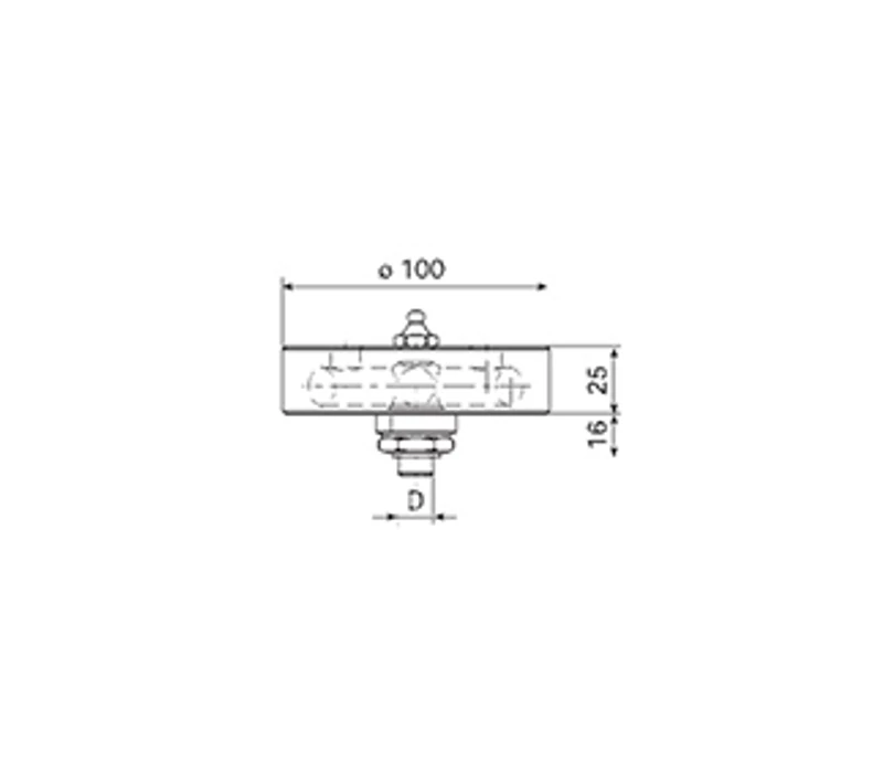 2-es adapter 1/2" SIMALUBE tégelyhez