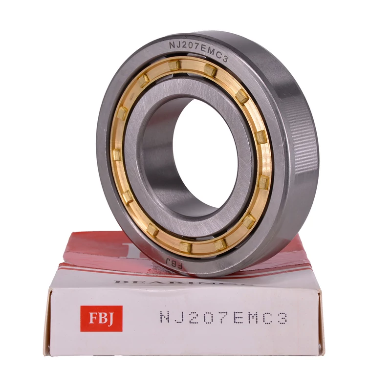 NJ207 EMC3  Hengergörgős csapágy 35x72x17 mm