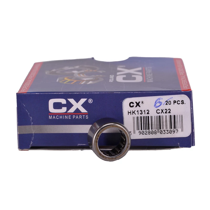HK1312 Tűgörgős csapágy 13X19X12 mm