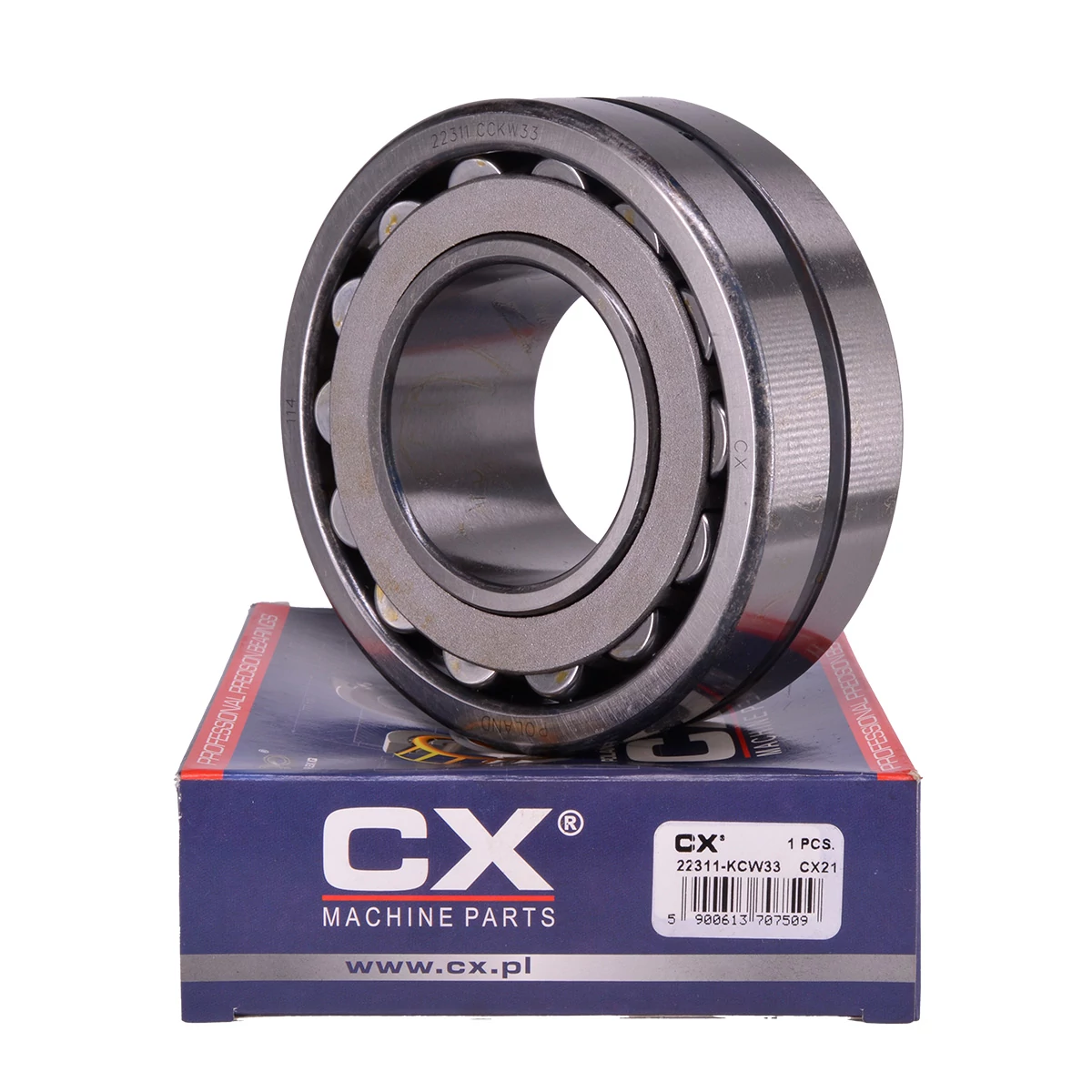 22311 KCW33 Hordógörgős csapágy 55X120X43 mm