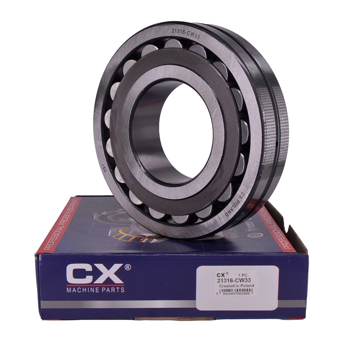 22210 CW33 Hordógörgős csapágy 50X90X23 mm