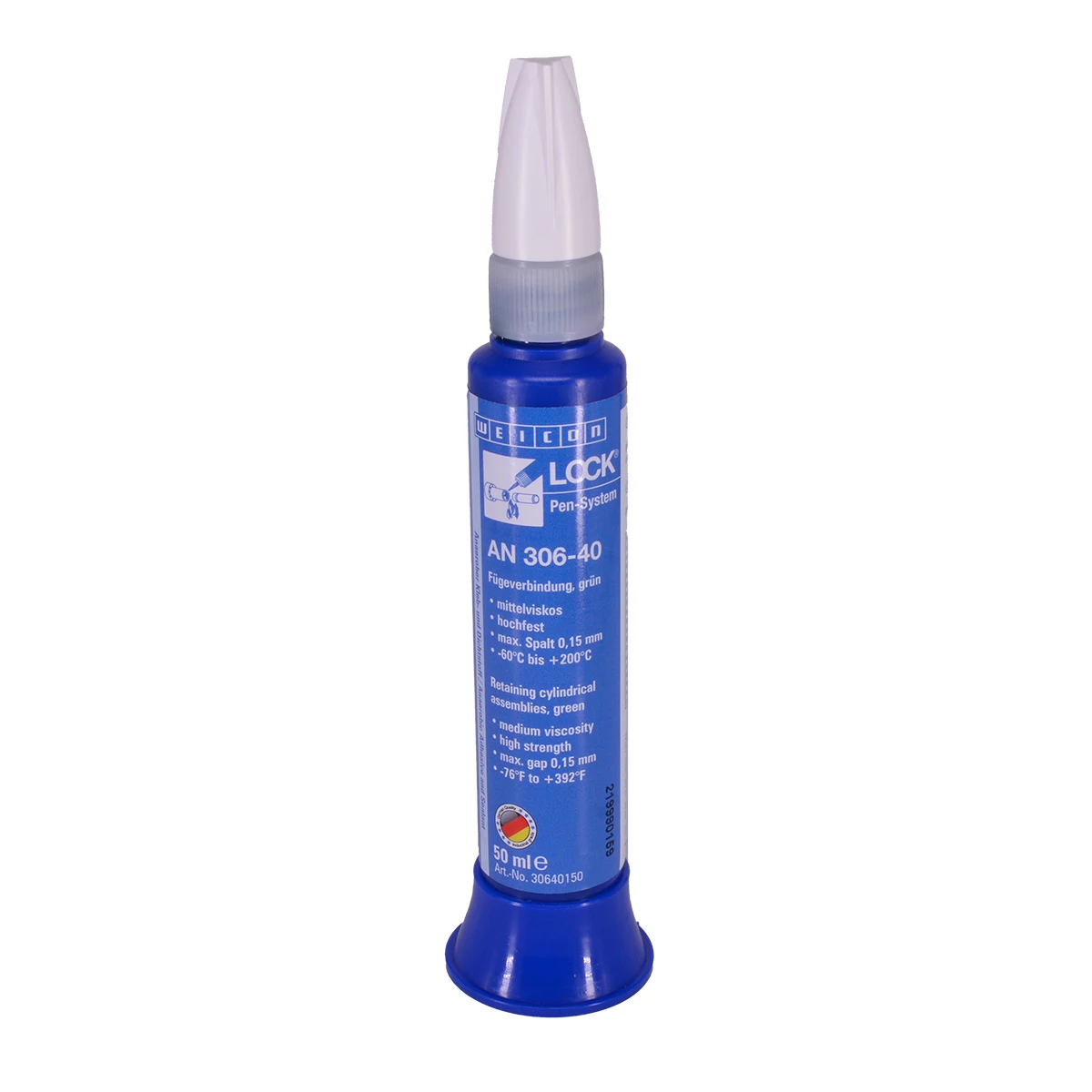 WEICONLOCK rögzítő - hengeres alkatrészek rögzítésére (50 ml) (AN 306-40)