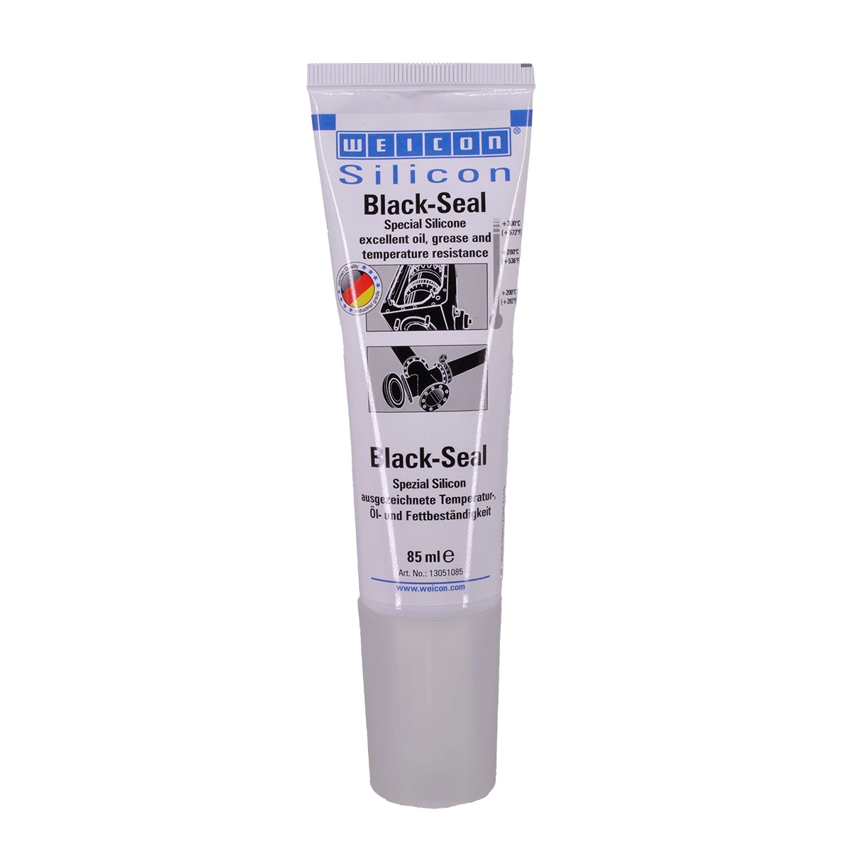 Black-Seal speciális szilikon, ragasztó- és tömítőanyag (85 ml)
