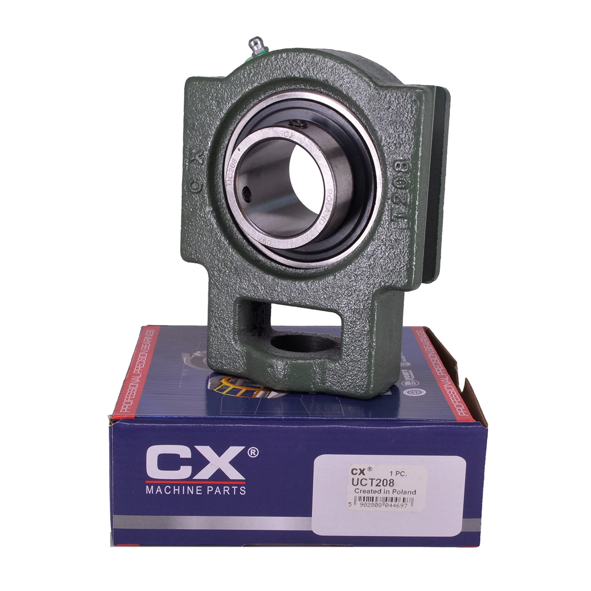 UCT208 csapágyegység 40X102X89 mm
