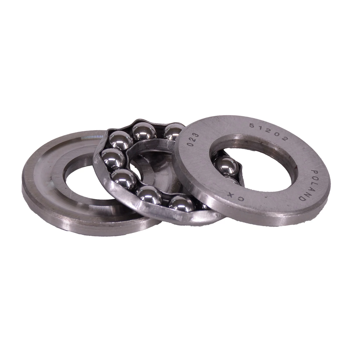 51202  Axiális golyóscsapágy 15x32x12 mm